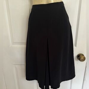 AGNES B of Paris Skirt Culotte Knickers Shorts Black Vintage Office Wear Summer